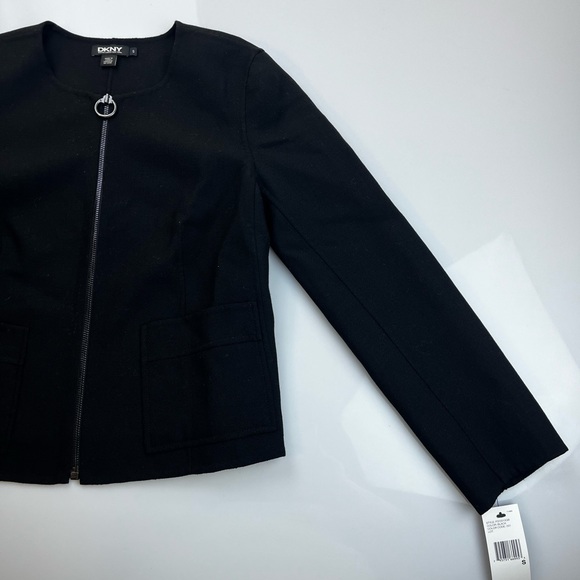 DKNY Full Zip Blazer S52-31 - Picture 3 of 7